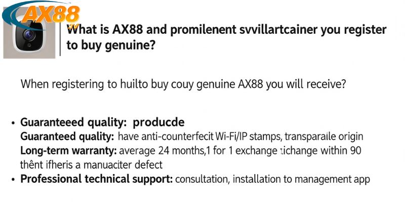 Cách đăng ký mua AX88 giá tốt – Hướng dẫn chi tiết từ A đến Z 2 Đăng ký mua AX88 chính hãng với bảo hành đầy đủ