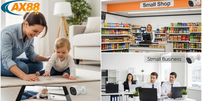 Camera IP/Wifi (kết nối nhanh) – Giải pháp giám sát tiện lợi cho thời đại số 3 Camera IP/Wifi giám sát quầy thu ngân tại cửa hàng nhỏ