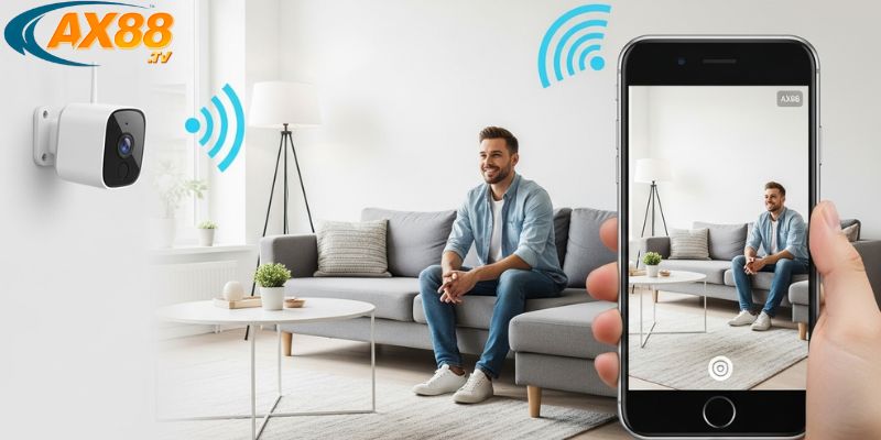 Camera IP/Wifi (kết nối nhanh) – Giải pháp giám sát tiện lợi cho thời đại số 2 AX88 Ip/wifi kết nối giám sat siêu tốc
