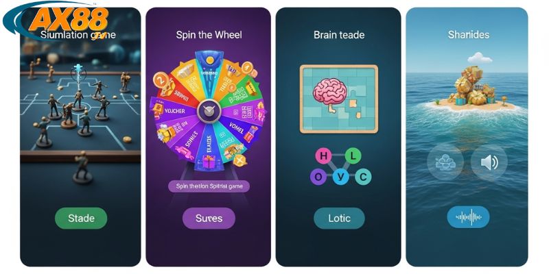 Phần mềm quản lý AX88 – Giải pháp toàn diện cho giám sát và giải trí 4 Các trò chơi giải trí được tích hợp trong AX88 app