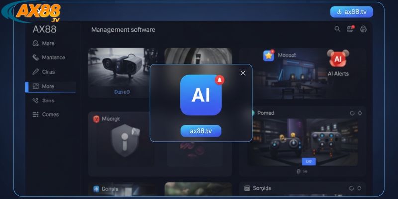 Phần mềm quản lý AX88 – Giải pháp toàn diện cho giám sát và giải trí 1 Phần mềm quản lý tích hợp giải trí của AX88