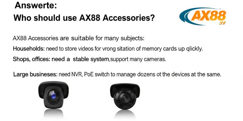 Phụ kiện AX88 – Mảnh ghép hoàn hảo cho hệ thống giám sát an ninh 3 Người dùng lắp đặt phụ kiện AX88 tại văn phòng nhỏ