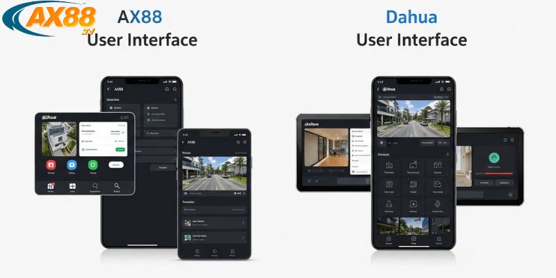 So sánh phần mềm AX88 với các thương hiệu camera khác 3 So sánh phần mềm AX88 ưu và nhược điểm